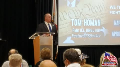 Tom Homan Former ICE Director LIVE... Breaking News... Be Here...
