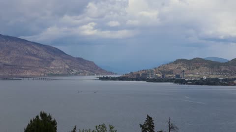 Okanagan Lake - May 29,2024 Time Lapse