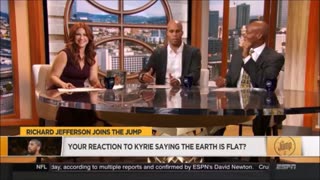 The Jump - Reaction to Kyrie Irving and Flat Earth - Mark Sargent ✅