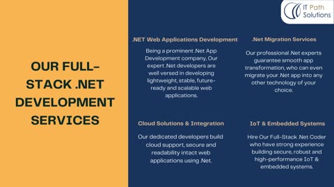 .NET Development Services for Robust and Scalable Solutions