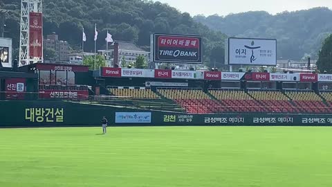 Hanwha baerball stadium in 2021