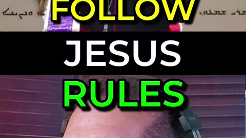 You Must Follow Jesus Rules - Clear Waters