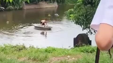 Dog Saves Man's Life !!