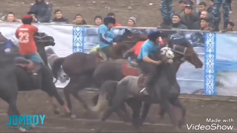 Woooow!!! Buzkashi, the sport that uses dead goats as the ball