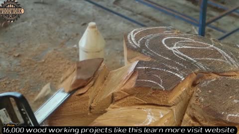 Wood Carving - The MonsMaking A Demon Tree From Grim Hollow | #woodworking #wood