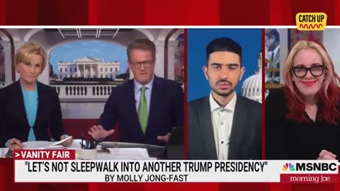 Catch Up - This MSNBC interview on Morning Joe didn't go as planned.