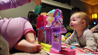 Heartwarming compilation celebrates rainbow baby's first year