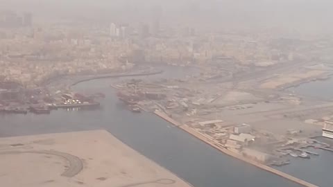 Dubai skyline by airview 2021