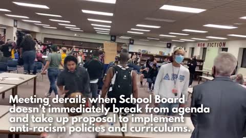 Black Lives Matter terrorizes Burlington, Wisconsin school board meeting; forces event to shut down