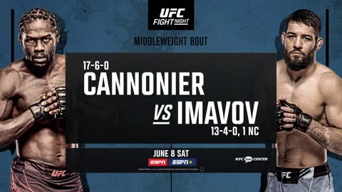 UFC Louisville: Cannonier vs Imavov - June 8th | Fight Promo