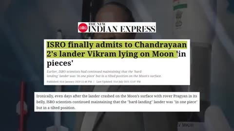 India makes history -Chandryan 3 lunar landing