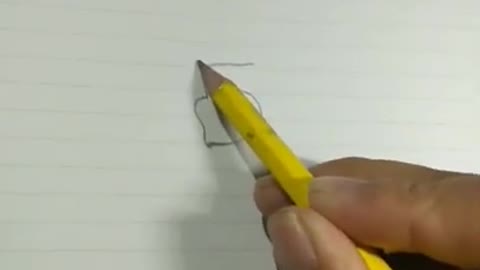 How to draw number 5 to apple