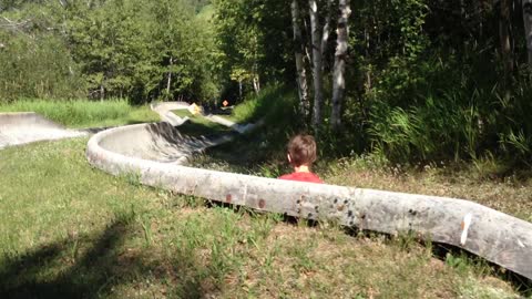 Alpine Slide - Lutsen Minnesota