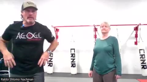 Krav Maga Class with Larry Scott and Rabbi Shlomo Nachman