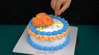 Cake decoration tutorial