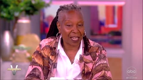 Whoopi Goldberg Spits After Saying Trump’s Name