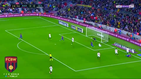 Golazo de Luis Suarez vs Sevilla