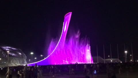Sochi Olympic Park-Singing Fountains
