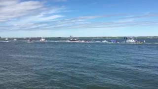 Wildwood NJ Trump Boat Parade