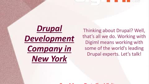 Drupal Development Company in New York