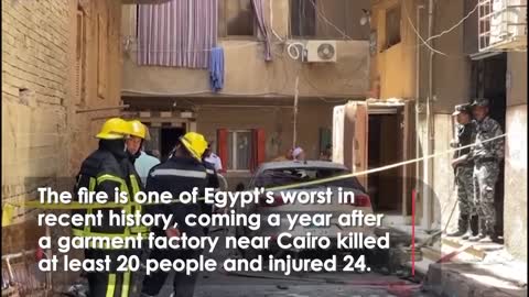 'SUFFOCATION, SUFFOCATION!': Cairo Church Fire Kills At Least 41