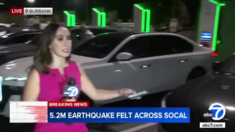 SoCal residents react to strong magnitude 5.2 earthquake felt across region