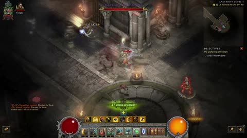 Diablo 3 The Darkening of Tristram part 1 (T16 Barb)