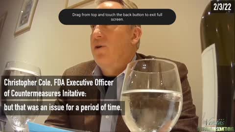 PROJECT VERITAS - FDA Executive Officer on Hidden Camera