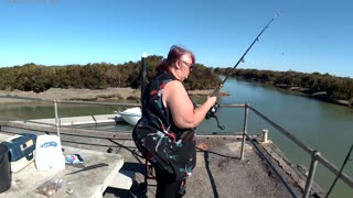 Fishing at Port Wakefield
