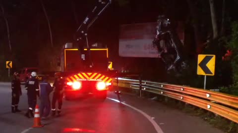 Dos muertos y cuatro heridos dejó accidente en la vía al Aeropuerto de Bucaramanga