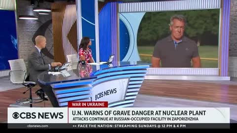 U.N. calls for demilitarized zone around Ukrainian nuclear facility