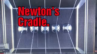 Magnetic Newtons Cradle