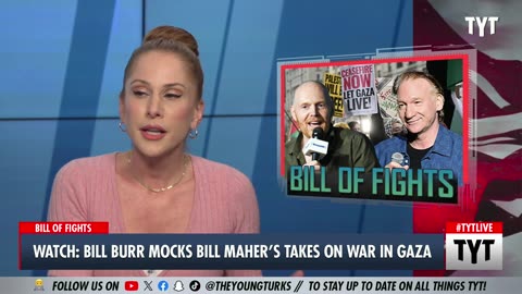 WATCH_ Bill Burr WRECKS Bill Maher's Takes On Gaza War