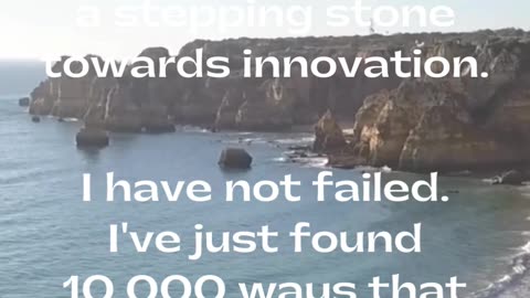 Delve into the mindset of Thomas A. Edison and learn how failure is an essential part of the journey