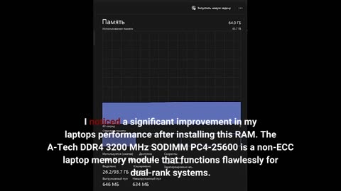 A-Tech 16GB #DDR4 3200 MHz SODIMM PC4-25600 (PC4-3200AA)-Overview