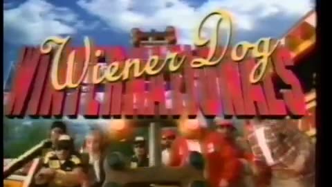Miller Lite Wiener Dog Dachshund Winternationals TV Commercial @ 1993