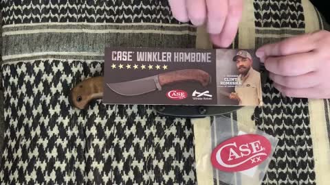 Case Winkler Hambone Fixed Blade Knife