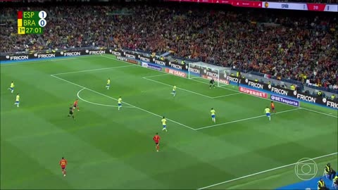 Espanha 3 x 3 Brasil - Amistoso - 26-03-2024