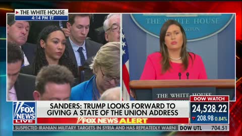 Sarah Sanders has words for conservatives criticizing Trump