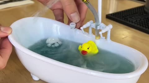 This is the craziest rubber ducky cocktail in the whole world