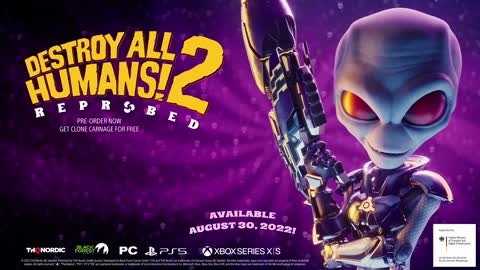 Destroy All Humans! 2: Reprobed - Official Alien Arsenal Trailer