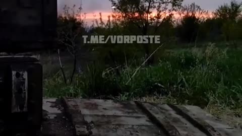 Ukraine War - The work of evening hailstones in the Armed Forces of Ukraine