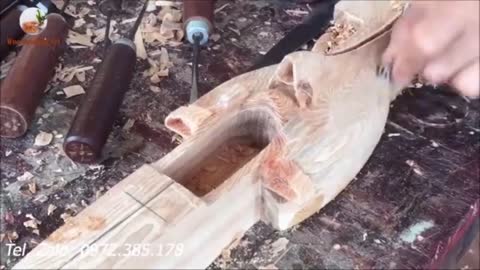 Woodworking Art | F1 Racing Car | Wood Carving | New Ferrari
