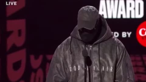 Kanye's tribute to Diddy last night during his surprise appearance at the BET Awards