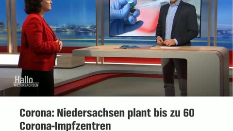 Corona - Niedersachsen plant bis zu 60 Corona-Impfzentren