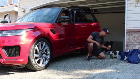 How To Deep Clean A Range Rover Sport | FULL INTERIOR DETAIL