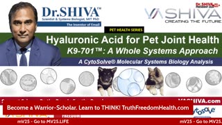 Dr.SHIVA™ LIVE - Hyaluronic Acid for Pet Joint Health - K9-701™: A Whole Systems Approach