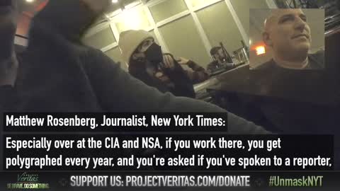 (Project Veritas) Pulitzer Prize Winning New York Times Reporter.
