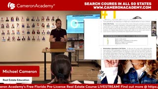 Cameron Academy Real Estate Pre-license Course