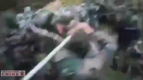 Chinese Soldiers vs. Indian Soldiers Skirmish At The Border